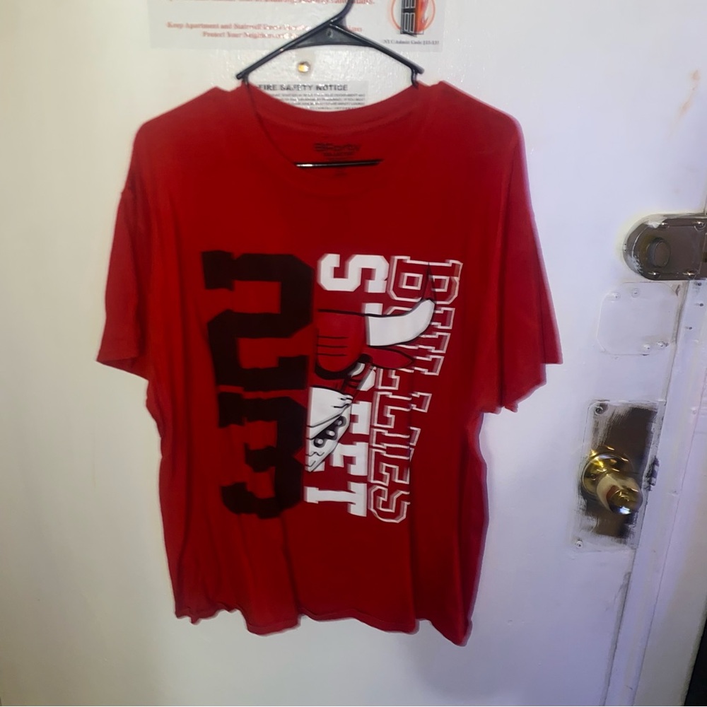 Men’s red shirt Bullies street 23